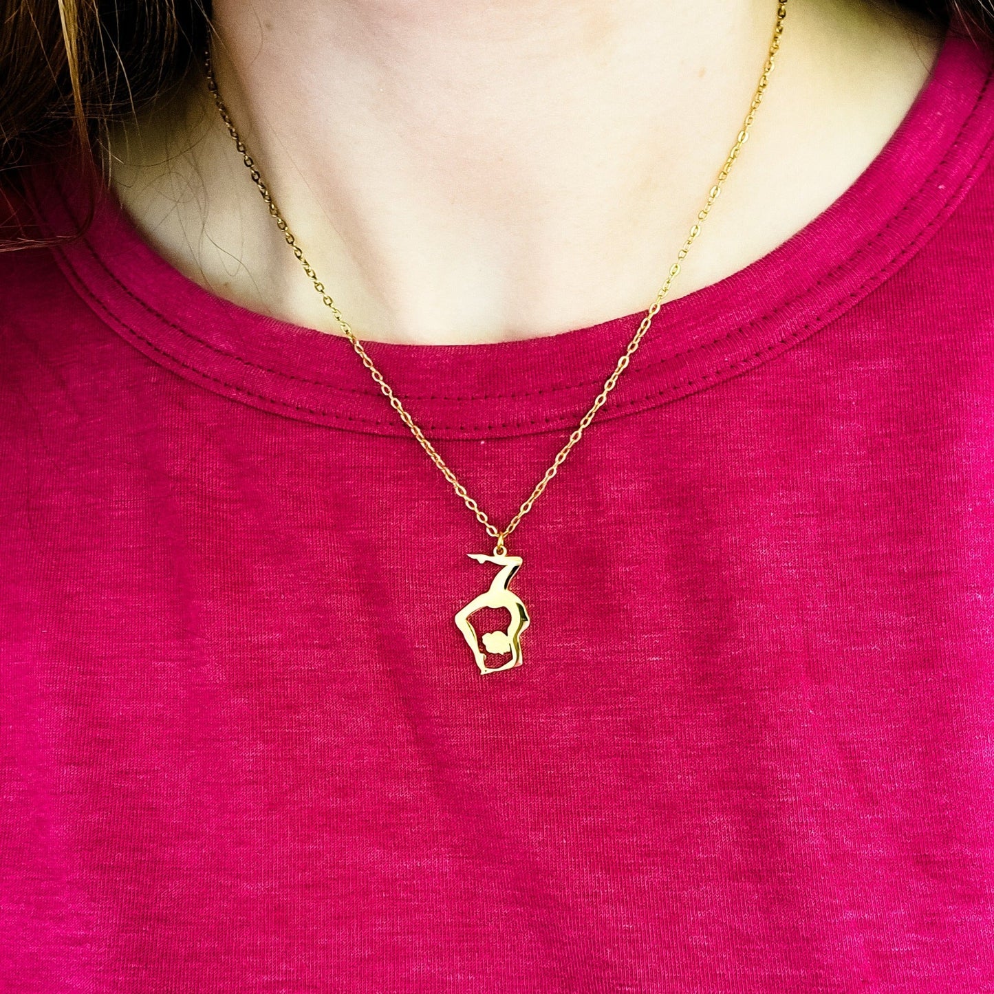 Gymnast/Dancer Necklace- Team Edition
