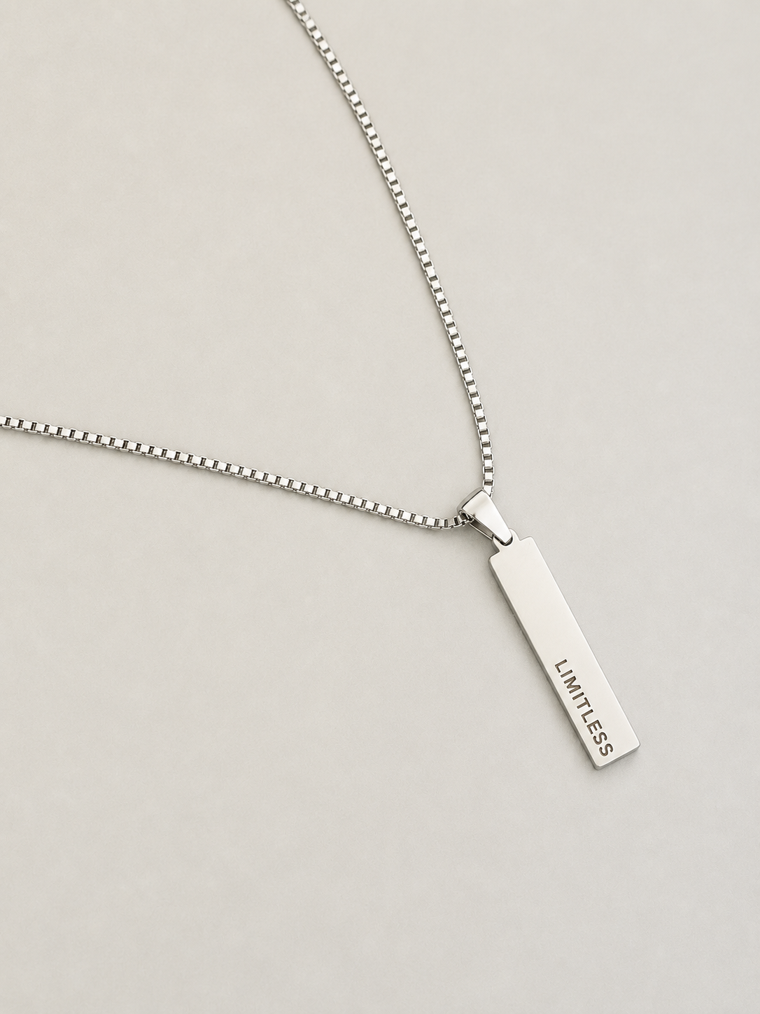 Minimalist Inspirational Bar Necklace