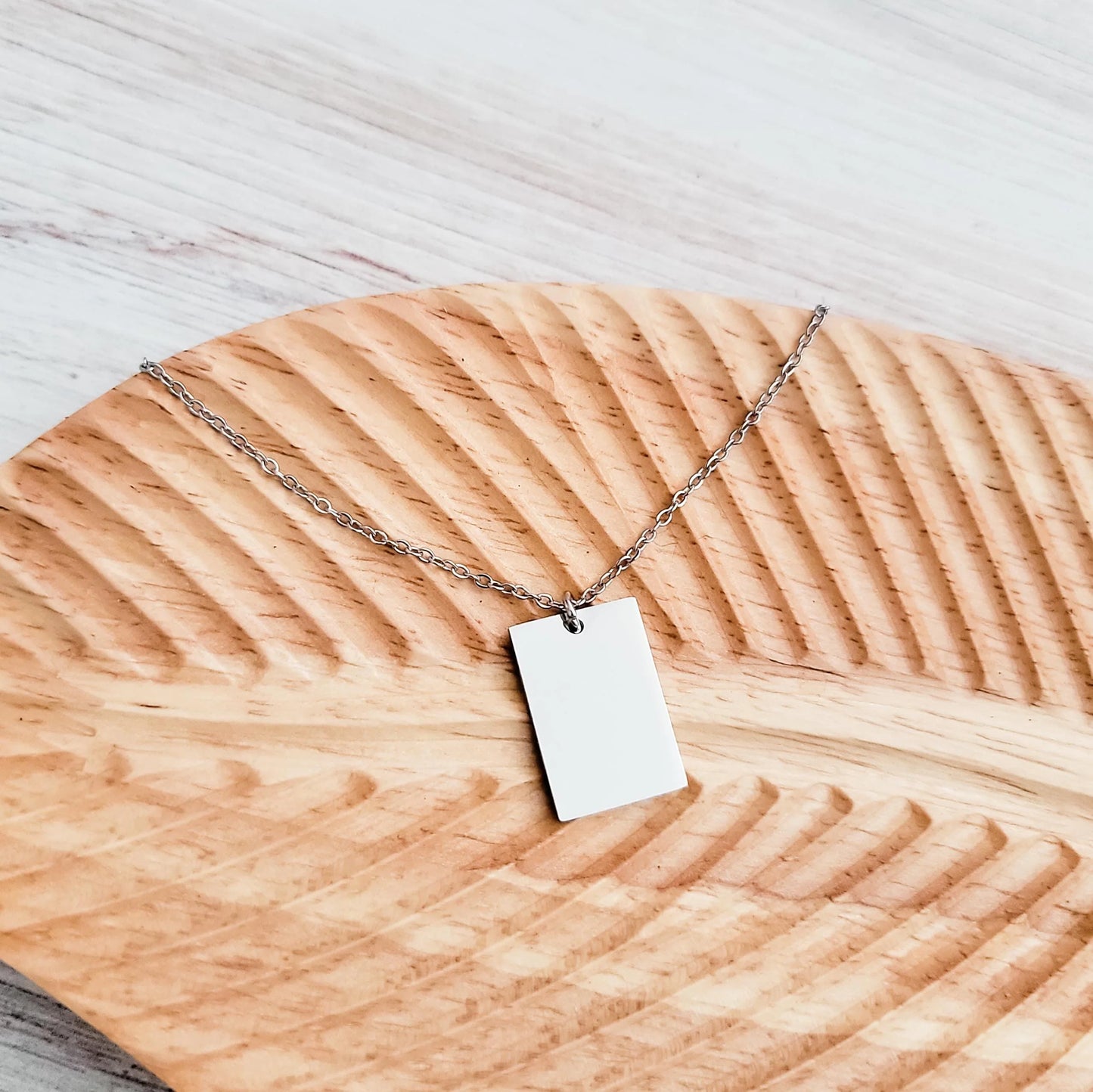 Personalized Birth Month Flower Necklace