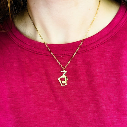 Gymnast/Dancer Necklace- Team Edition