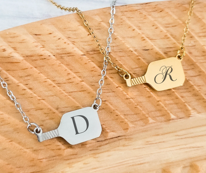 Personalized Pickleball Necklace
