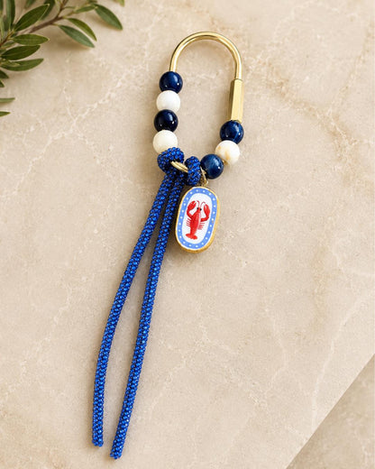 Lobster Personalized Bag Charm