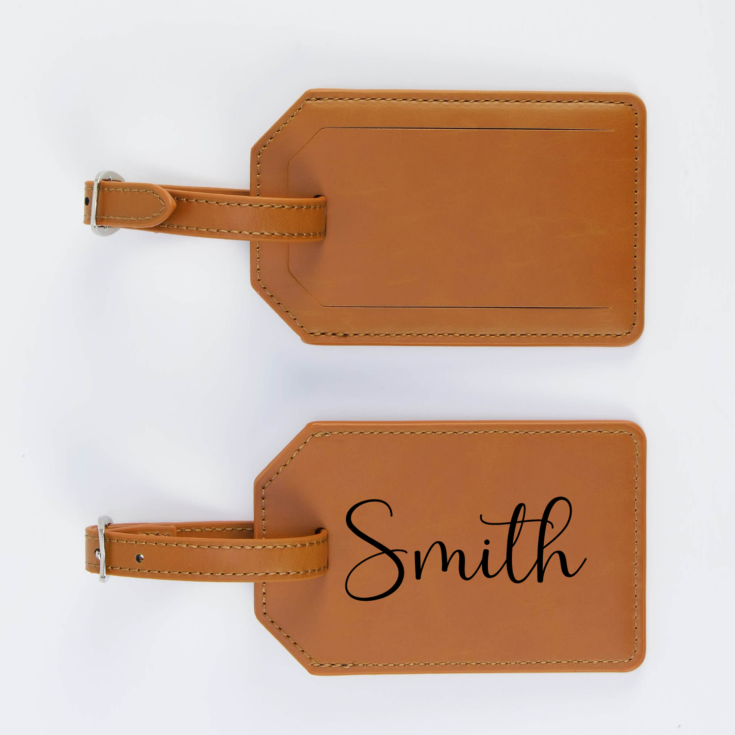 Personalized Leatherette Luggage Tag